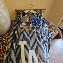 Dodgers Queen Size Blanket 