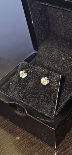 14K 1.00CTW DIAMOND STUD EARRINGS