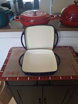 Enameled cast iron