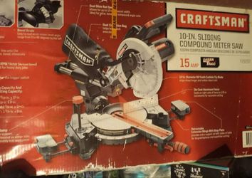 10-in sliding compound saw