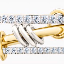Garden Link Stacked Ring