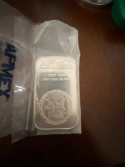 Apmex silver bar