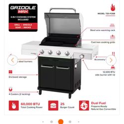 BRAND NEW IN BOX 4 🔥 BURNERS BBQ GRILL WITH SIDE BURNER