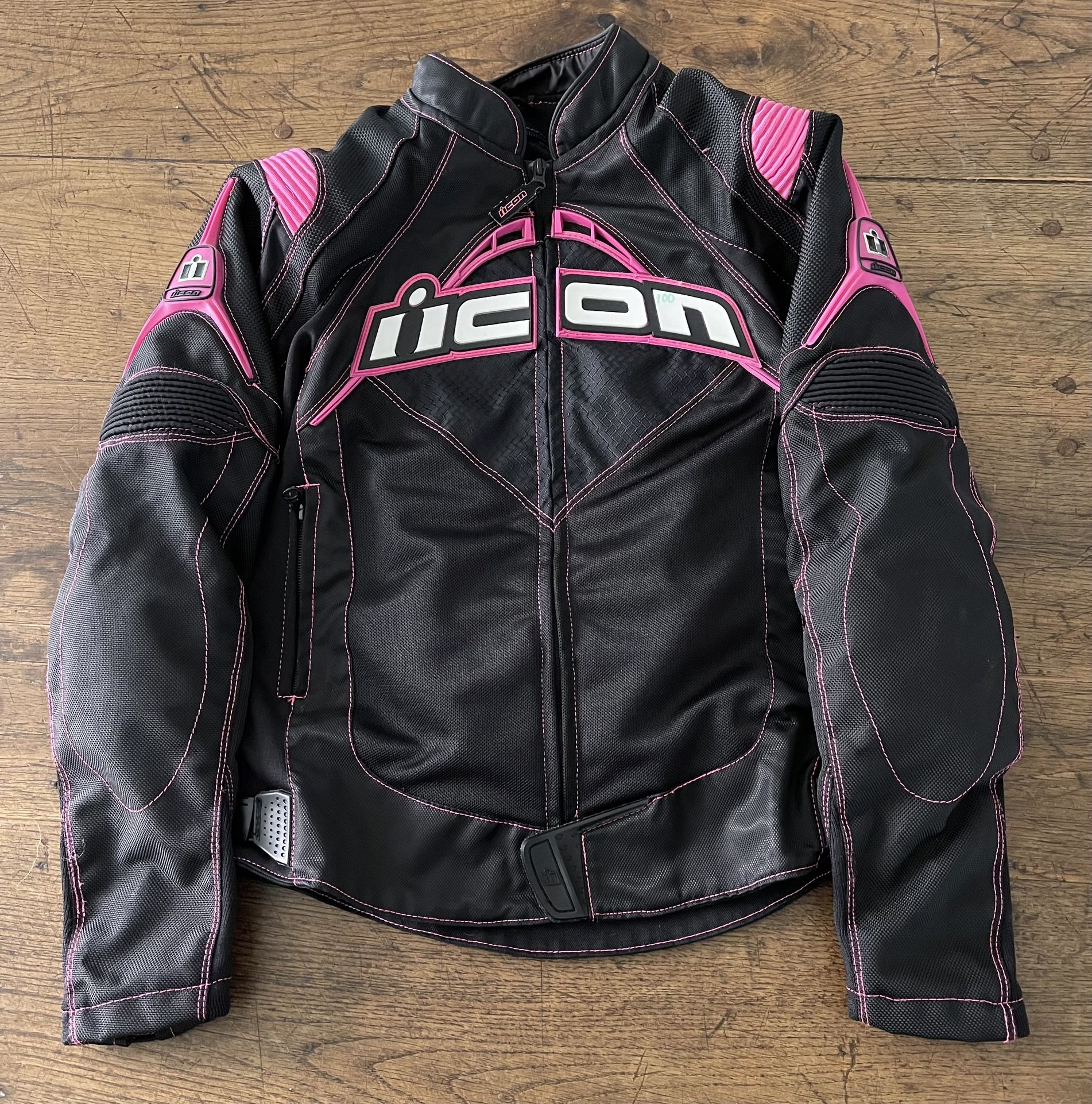 Women’s Icon Motorcycle Jacket- Small
