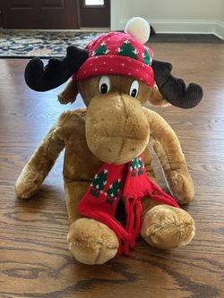 Mooseltoe stuffed animal outlet