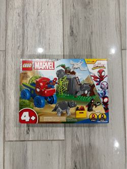LEGO Marvel Spider-Man Team Spider Dino Crusher Rescue 11199