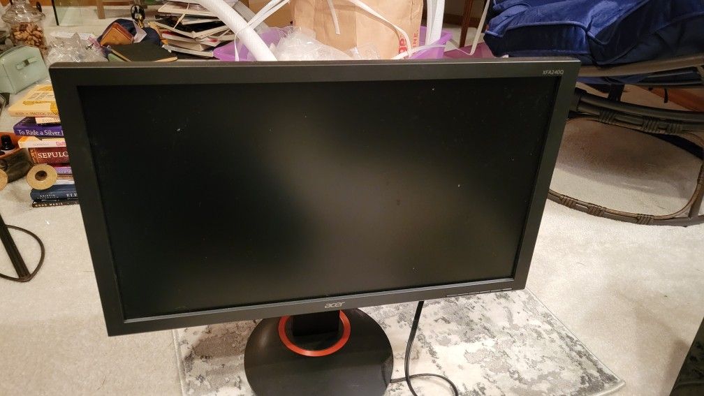 Acer XFA240 bmjdpr 24" 1080p monitor 144hz