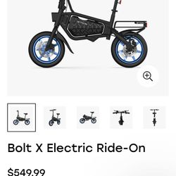 Jetson Bolt X Electric Ride On