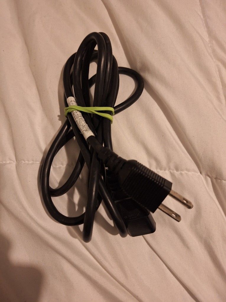 3 Prong AC Power Cord Cable Plug Standard PC Computer Monitor Desktop 6FEET
