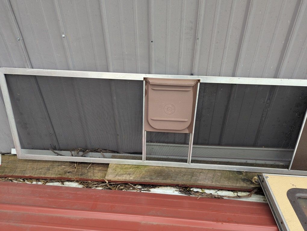Camper Door And Screen Door 