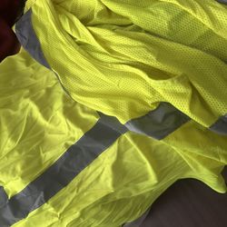 2 High-Visibility Safety Vests – Reflective, Work-Ready