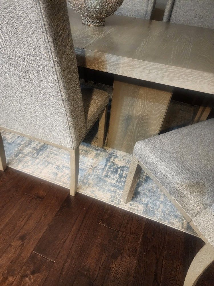 8 Seat Dining Room Table And Chairs, Buffet Optional