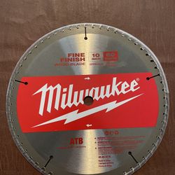 10” X 60-tooth Fine Finish Saw Blade.