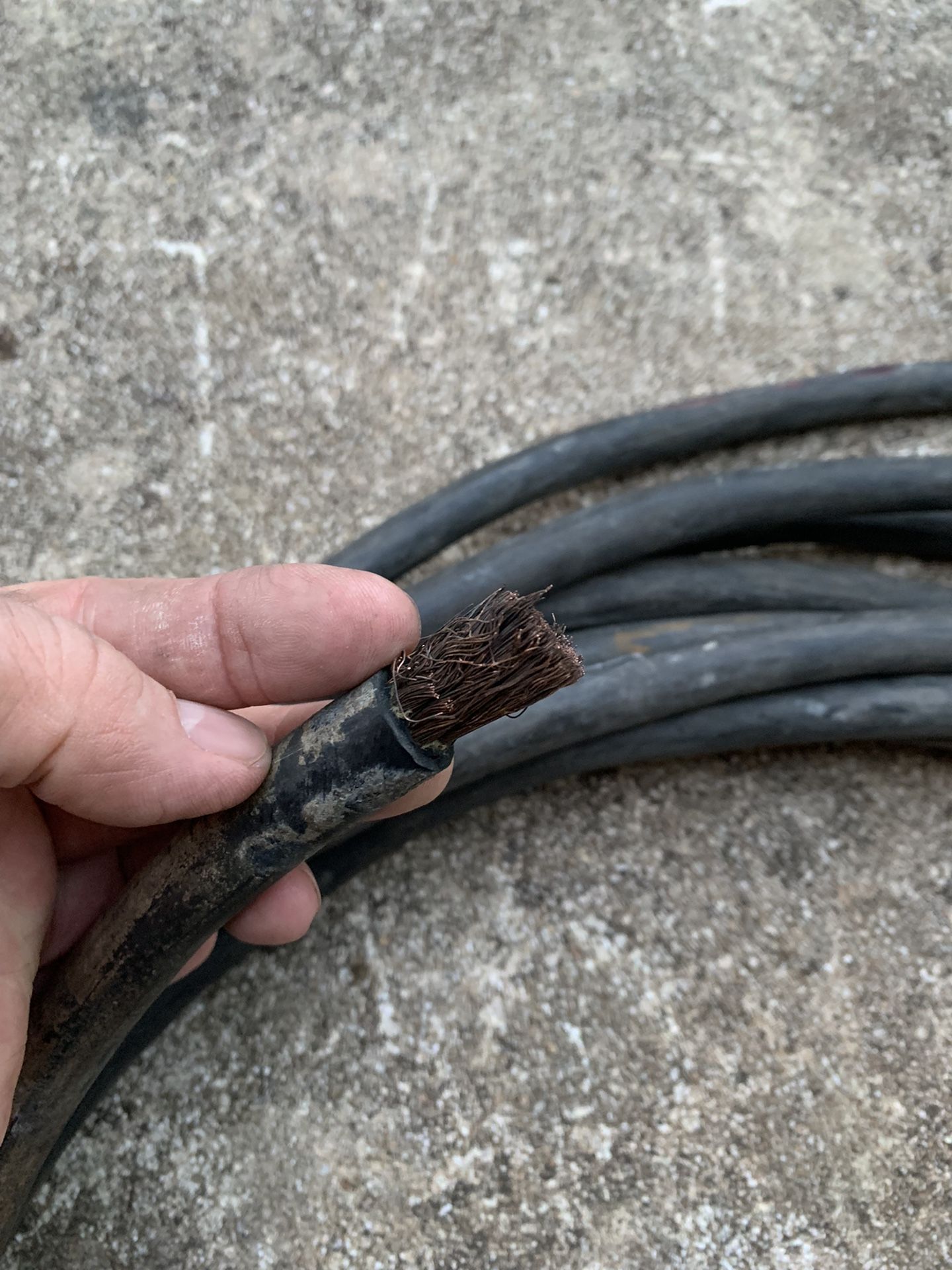 47’ 2/0 (00) Copper Wire/Welding Lead