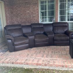 Electric Reclining Couch (3 Seater)