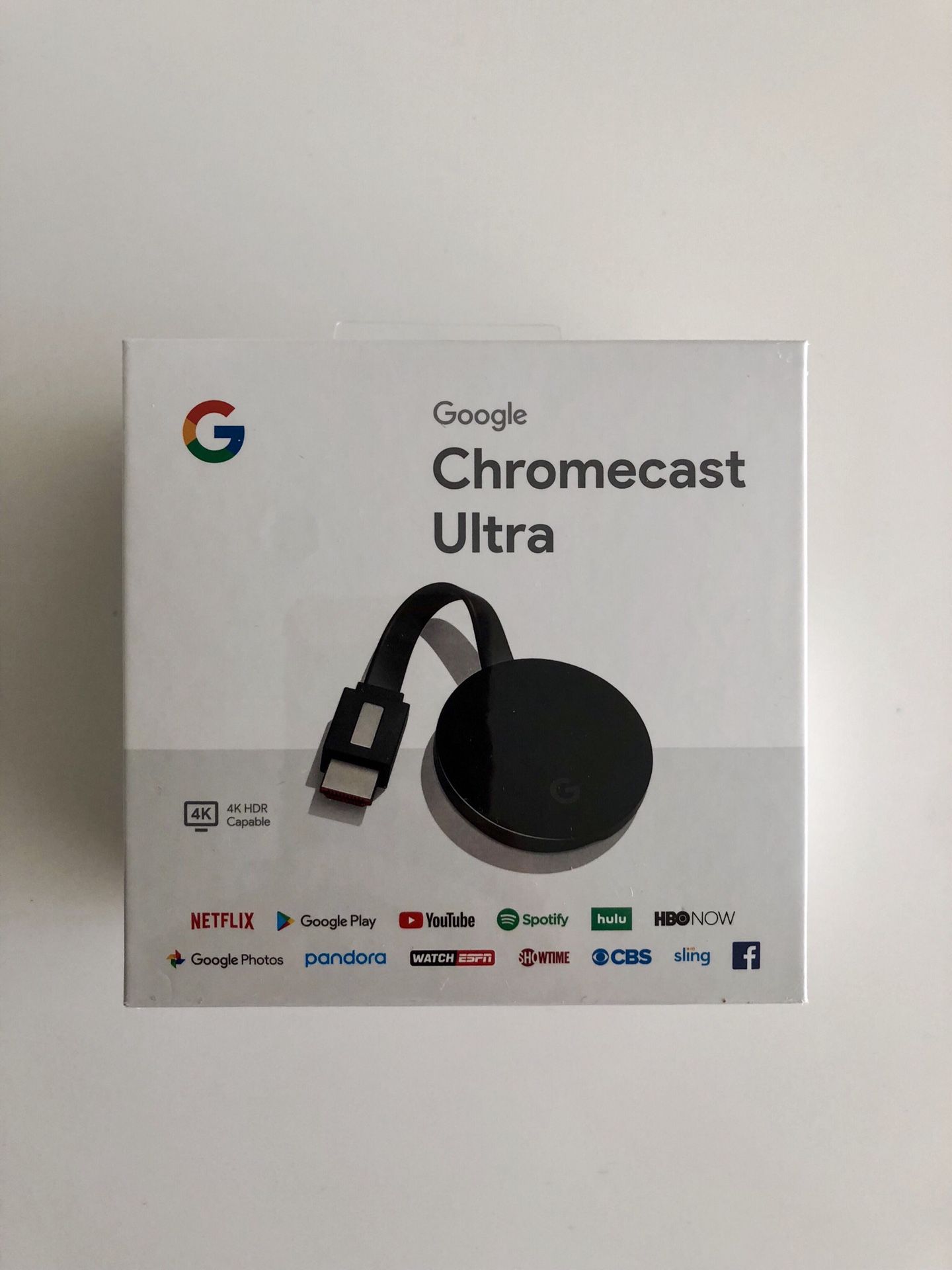 Sealed- New Chromecast ULTRA 4K