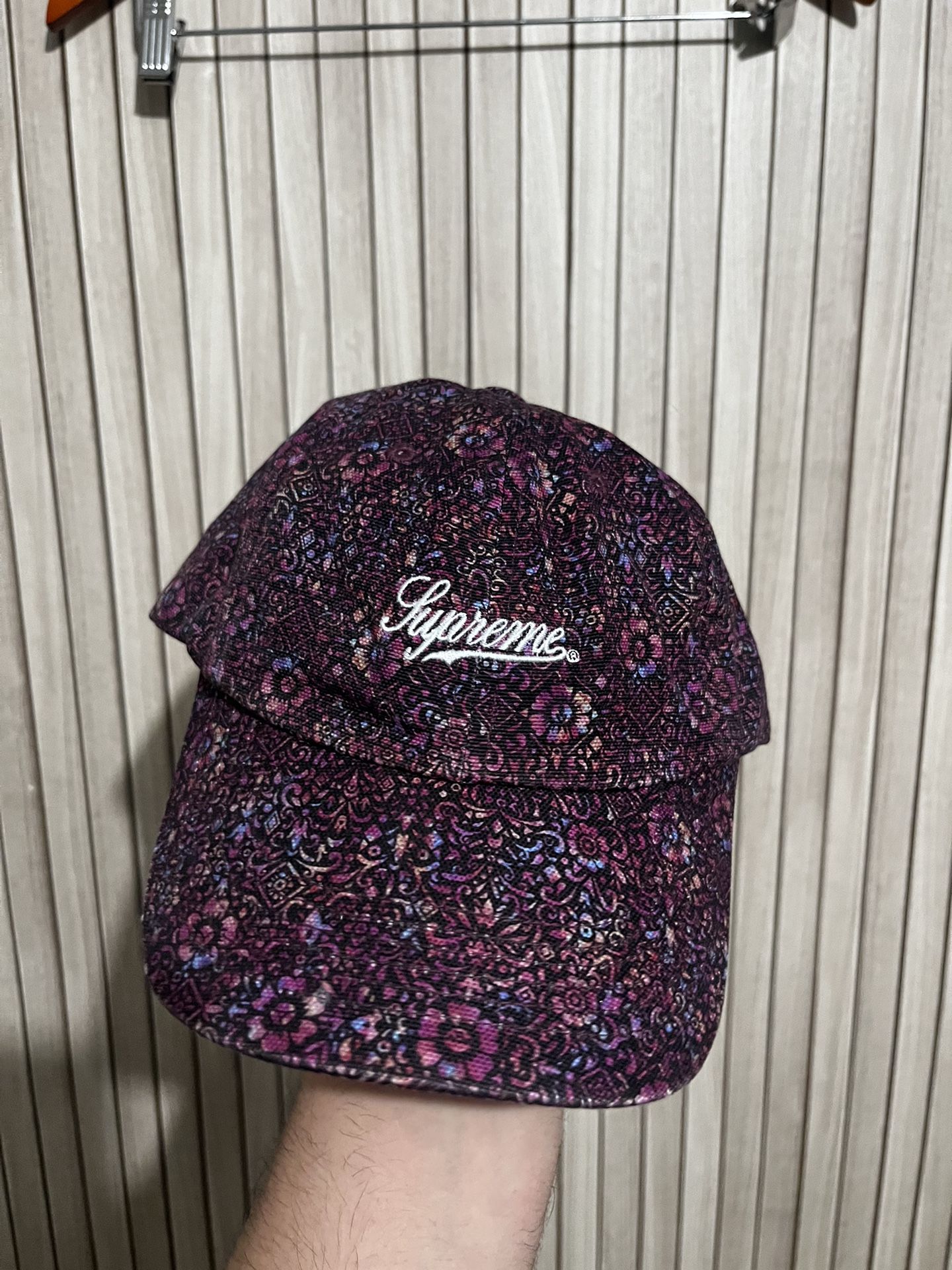 Supreme Strapback Floral Hat Made In USA Hype
