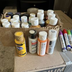 Free Paint And Sharpie Paint Pens