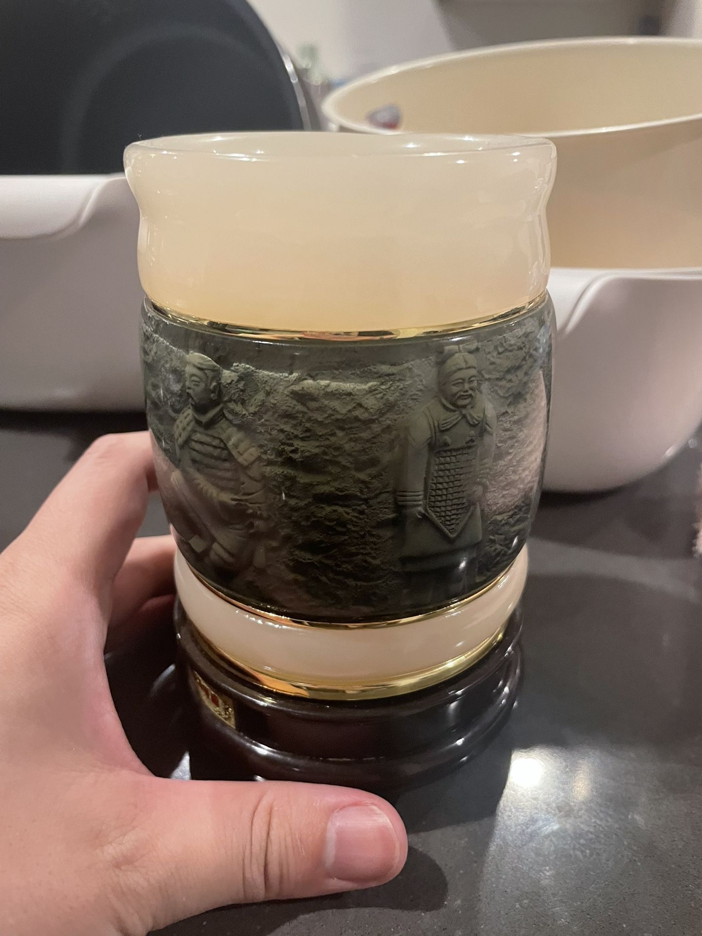 Chinese Swivel Pen Holder