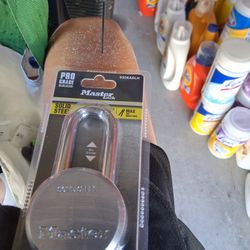 Master padlock , heavy duty , see picture twenty bucks