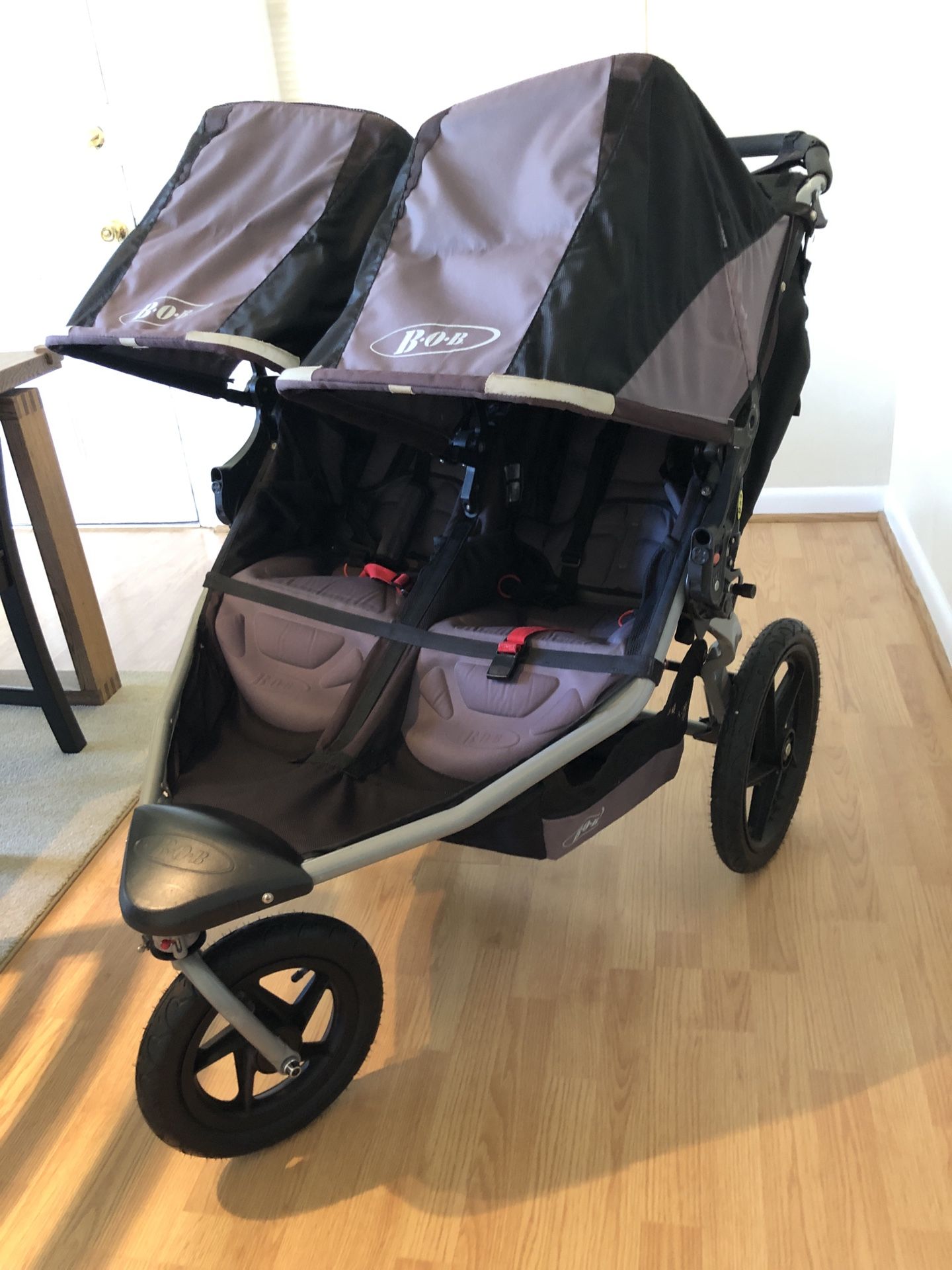 Bob Revolution SE duallie double jogging stroller