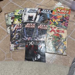 City Of Heroes/Villains Old X-Men Comic Collection 