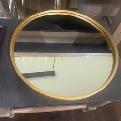 Mirror, Pottery Barn Wall Lamps, Oriental Rug, Headboard 