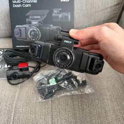 4k 4-Channel Dash Cam 360° View