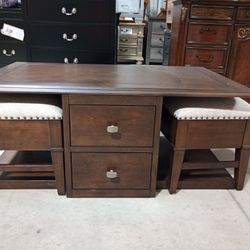 Coffee Table With Two Seats And Storage 
