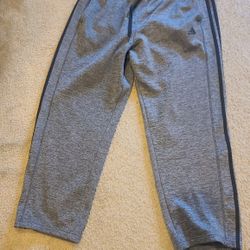Men's Grey Adidas Joggers XXL 