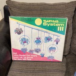 Vintage Plant Rail System New Sealed.