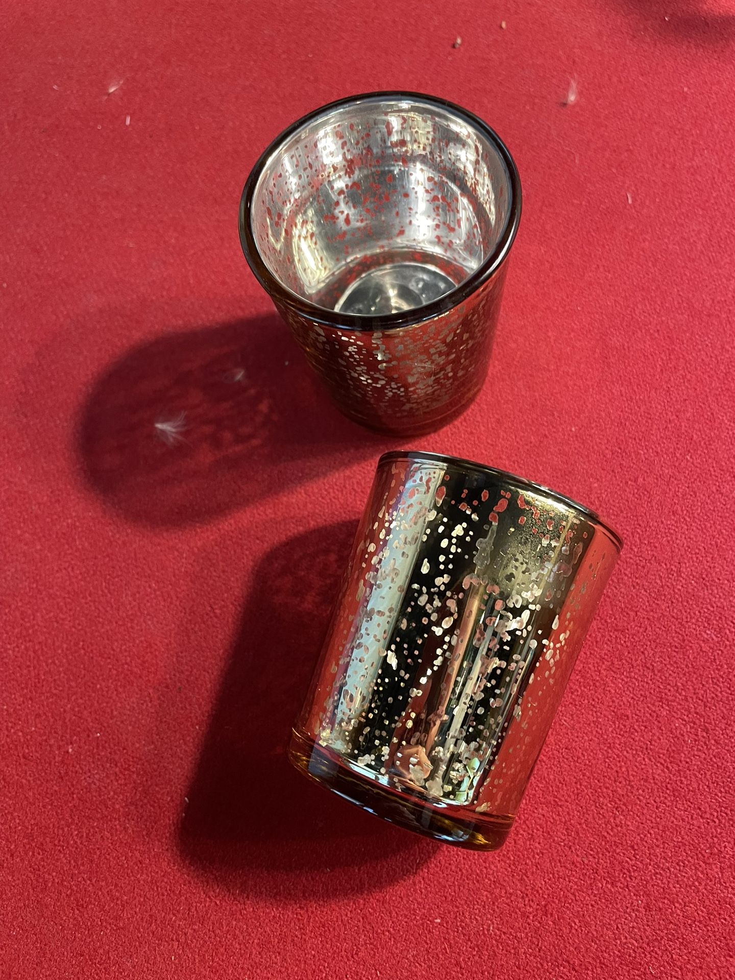 Gold Tea light Candle Holders