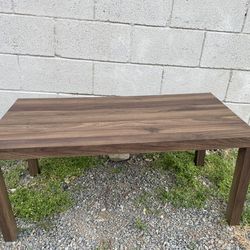 Brown coffee table