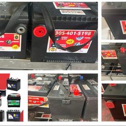 Baterías nuevas para autos 1 año de garantía AGM