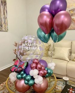 Mini Balloons bouquet - Happy Birthday