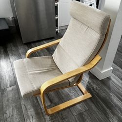 Poang Chair And Table IKEA 