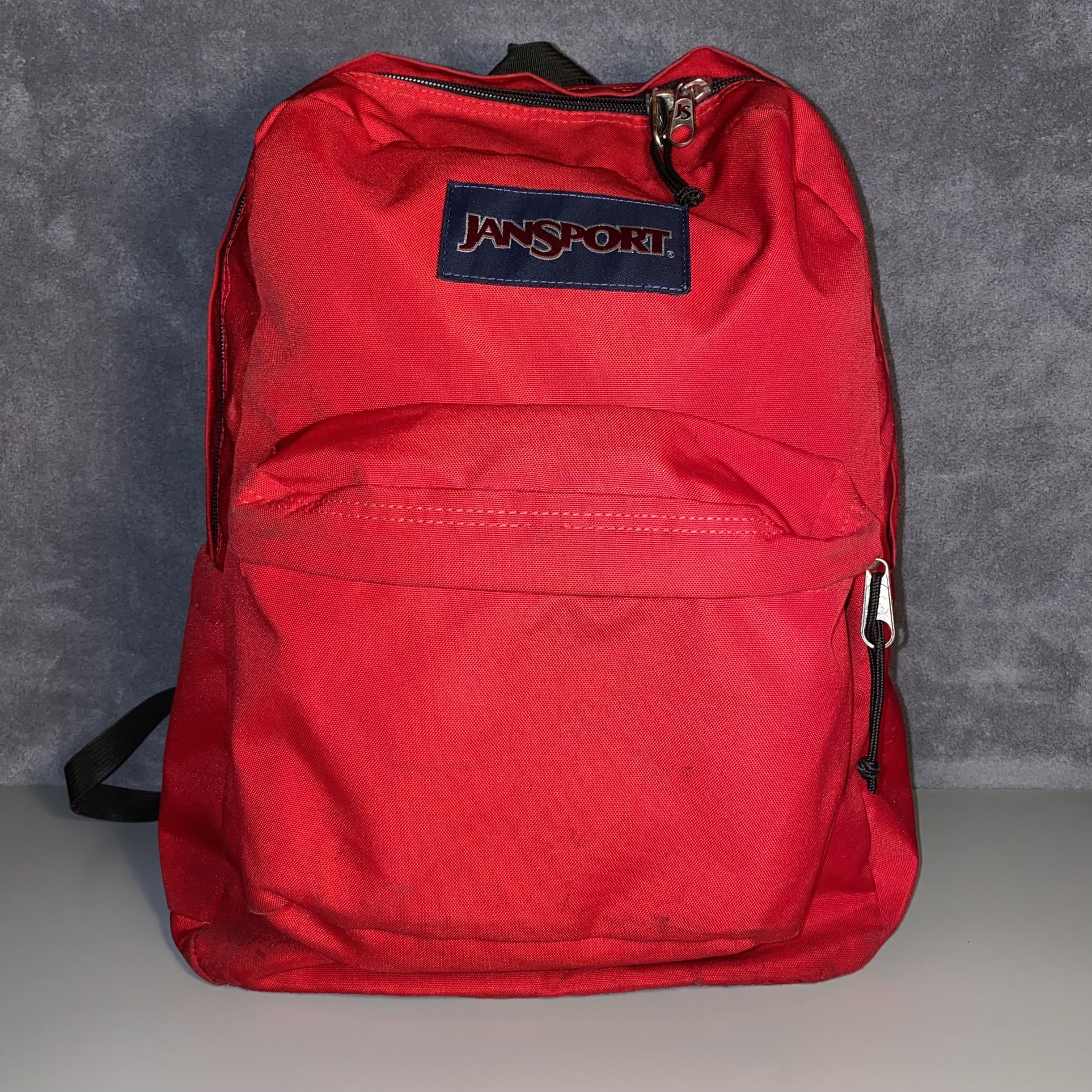 Jansport Red Backpack Bookbag - Used