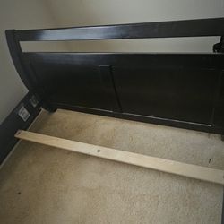 Ashley Furniture Bed Head Board And Foot Board Nightstand And Side Table