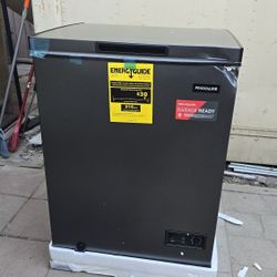 Fridigaire 5 Cu. Ft Manual Defrost Chest Freezer Garage Ready 