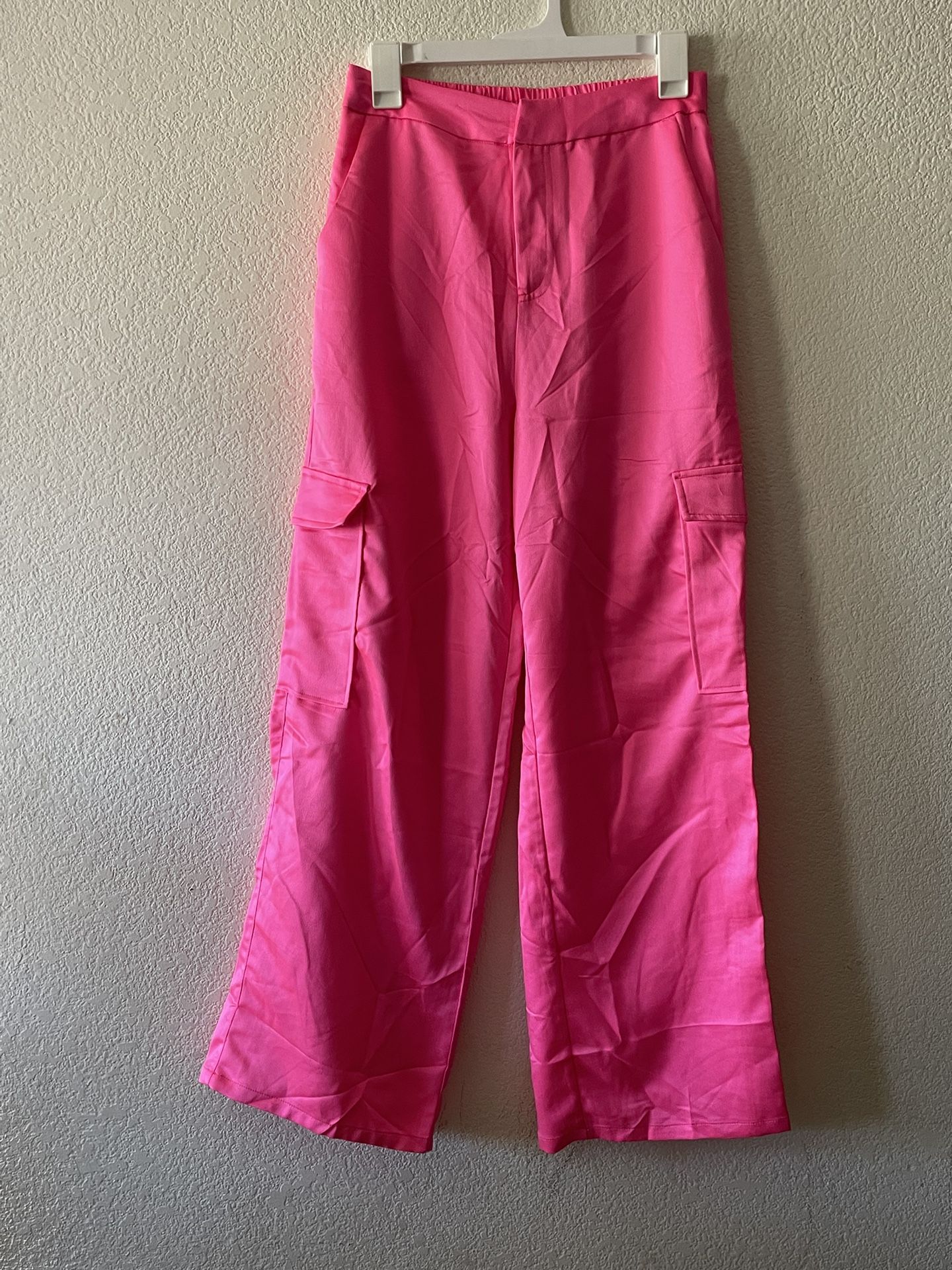 Emerson Lang women pants size M pink color