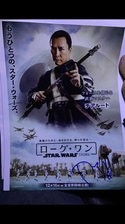 Donnie Yen Autograph