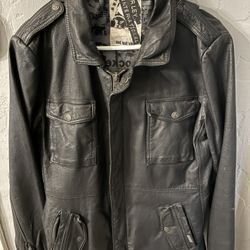 Hurley Leather Jacket