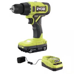 RYOBI ONE+ 18V Cordless 1/2 in. Drill/Driver Kit with (1) 1.5 Ah Battery and Charger