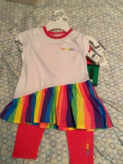 Girls two piece outfit size 4T