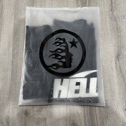 Hellstar Classic Logo Gel Print T-shirt (Stock X Authenticated)