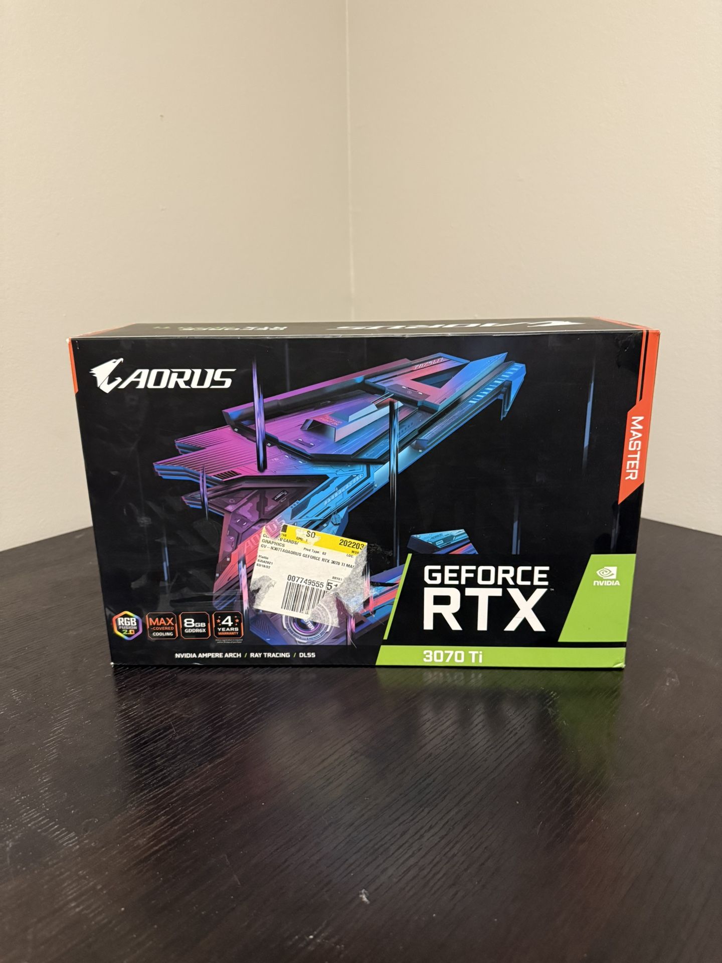 Aorus 3070ti Master Edition