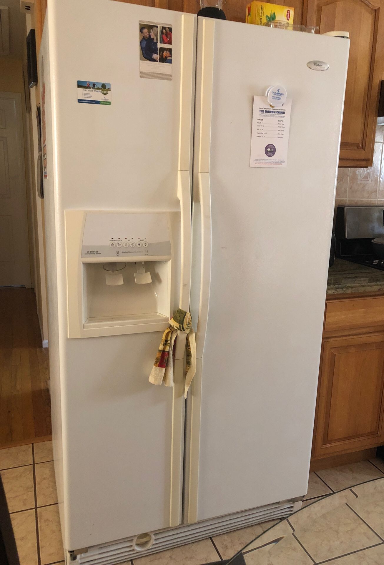 Like brand Whirlpool Gold Fridge for sale