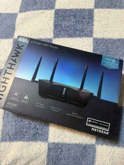 NETGEAR Nighthawk AX6 6-Stream WiFi Router AX5300