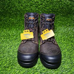 ARIAT MEN'S WATERPROOF STEEL-TOE WORK BOOT 8.5D