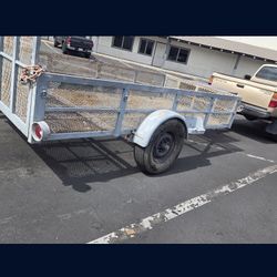 5x10 Utility Trailer With Title And Registration
